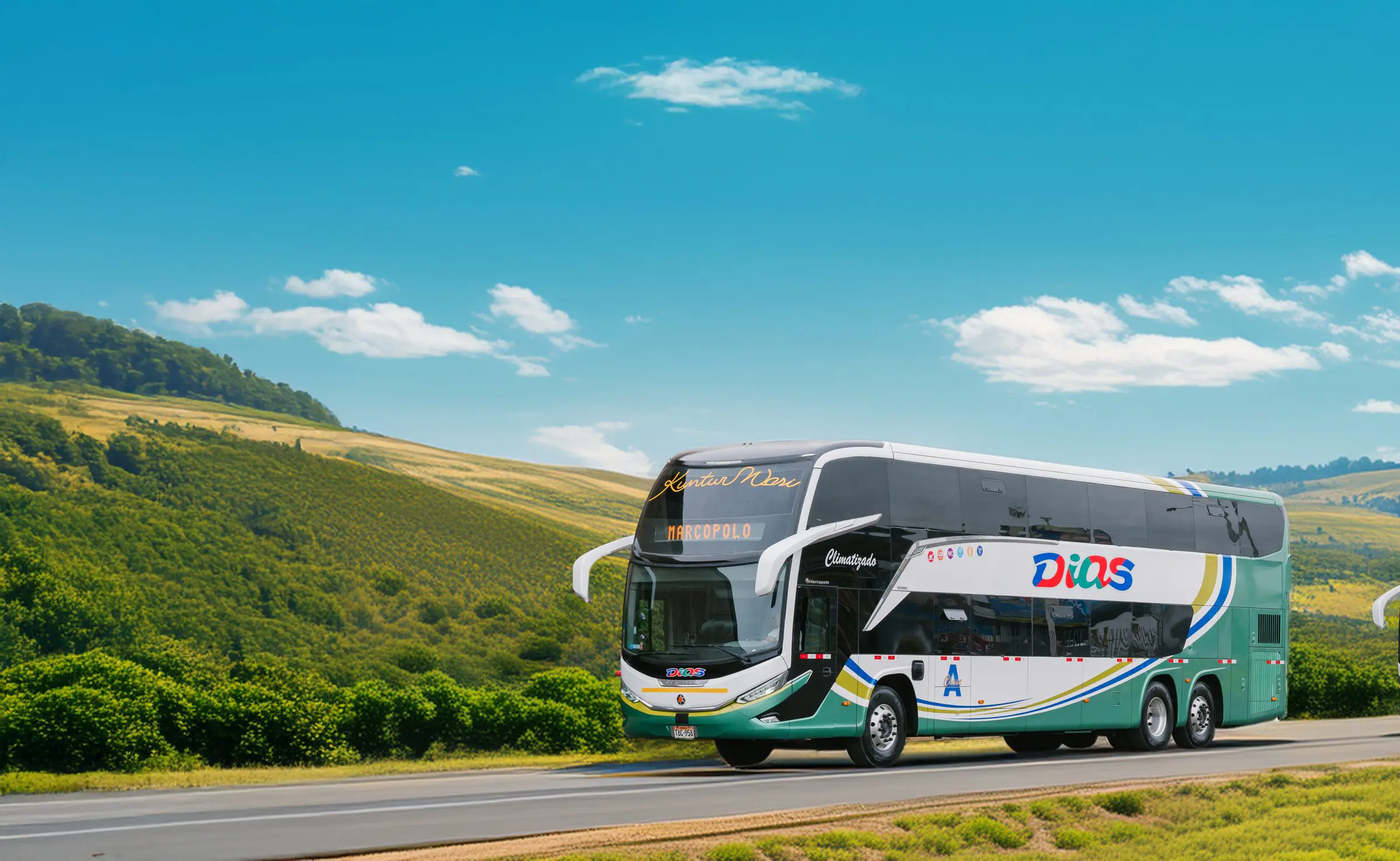 Bus de Turismo Dias en carretera